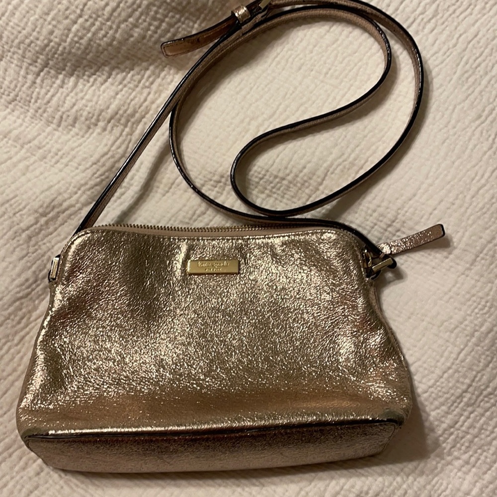 Rose gold Kate Spade crossbody